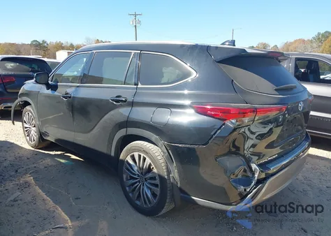 2022 Toyota Highlander Platinum из США, поврежденный, VIN 5TDFZRAHXNS116089